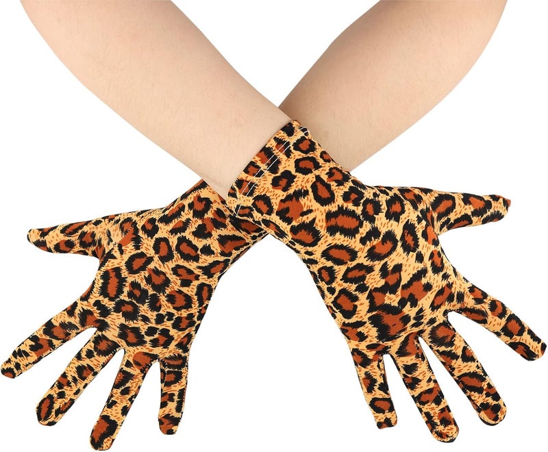 Sheface Stretchy Spandex Costume Gloves - Men's & Women's Banquet Party Wedding Gloves - Image 1